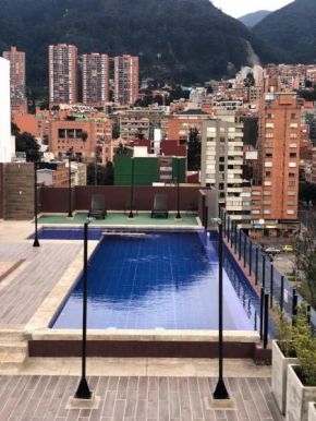 Hermoso y central apartaestudio en Bogotá
